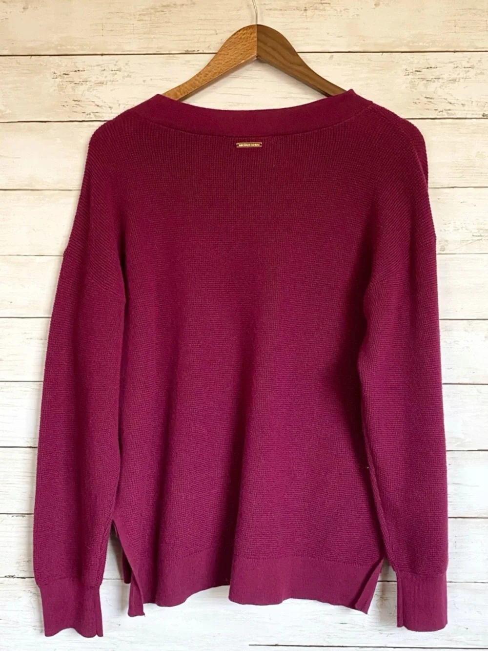 NWT Michael Kors Garnett V Neck Sweater Medium
